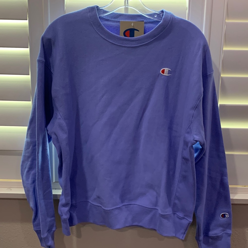 Charming Blue Champion Crewneck